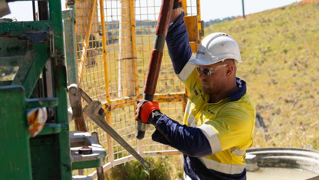 Twin Hills Engineering and Water2Wire are undertaking a six-month geotechnical shallow drilling program that will inform the $12bn Pioneer-Burdekin pumped hydro project design and be a fundamental part of its development. Picture: Queensland Hydro