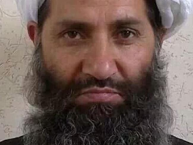 This undated handout photograph released by the Afghan Taliban on May 25, 2016 shows, according to the Afghan Taliban, the new Mullah Haibatullah Akhundzada posing for a photograph at an undisclosed location. The Afghan Taliban on May 25 announced Haibatullah Akhundzada as their new chief, elevating a low-profile religious figure in a swift power transition after officially confirming the death of Mullah Mansour in a US drone strike. / AFP PHOTO / Afghan Taliban / STR / -----EDITORS NOTE --- RESTRICTED TO EDITORIAL USE - MANDATORY CREDIT "AFP PHOTO / AFGHAN TALIBAN" - NO MARKETING - NO ADVERTISING CAMPAIGNS - DISTRIBUTED AS A SERVICE TO CLIENTS