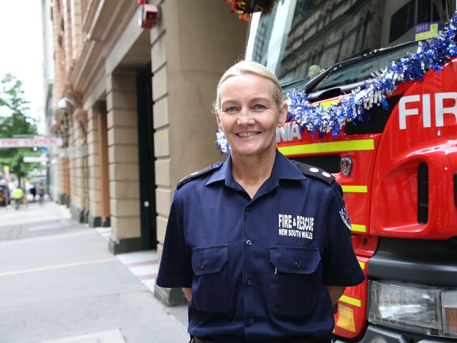 Firefighter Belinda Hooker, from Beacon Hill, was awarded the Australian Fire Service Medal. Picture: Damian Shaw