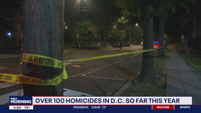 Over 100 Homicides In DC So Far This Year | News.com.au — Australia’s ...