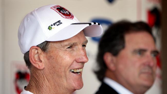 Wayne Bennett arrived to much fanfare – and remains the joint-venture’s crowning glory. Picture: Gregg Porteous