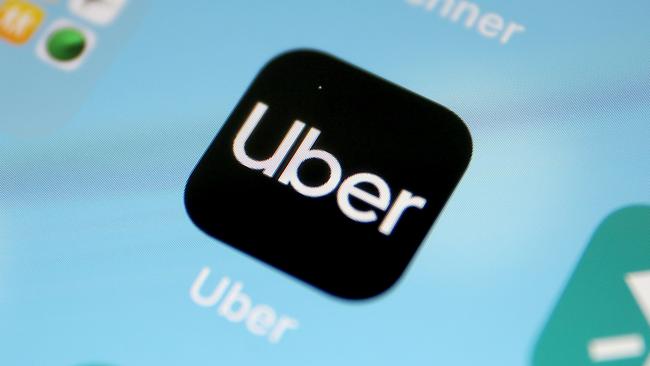 Uber maintains its tens of thousands “driver-partners” across Australia choose to drive using the Uber app “because they like to set their own schedule and be their own boss’. Picture: Oliver Berg/AFP