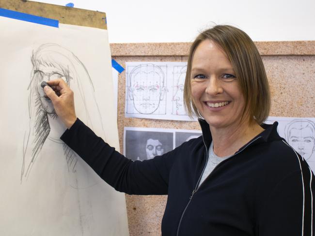 CAREERS: Lilian Henscke is completing a visual arts degree part time.