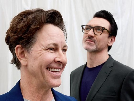 Bernard Fanning and Paul Dempsey recently debuted at No. 3 on the ARIA album charts. Picture: Cybele Malinowski