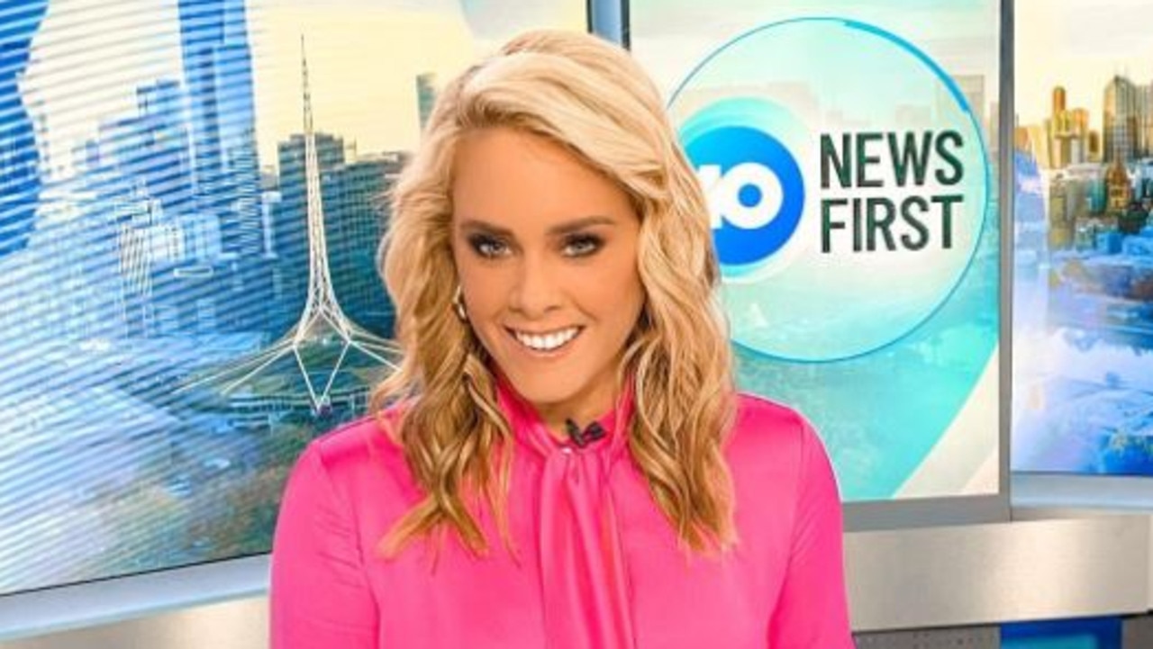 Candice Wyatt, 40, is a reporter for Channel 10 news in Melbourne. Picture: Instagram