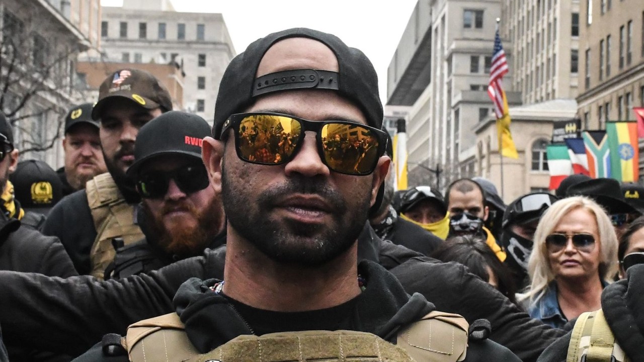 Former Proud Boys leader Enrique Tarrio sentenced to 22 years in prison ...