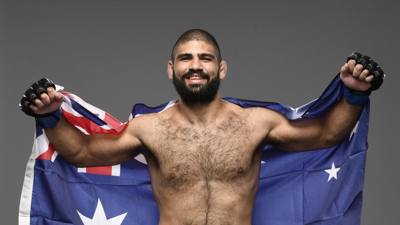 Aussie UFC fighter and Penrith wrestling coach Jacob Malkoun. Photo by Mike Roach/Zuffa LLC