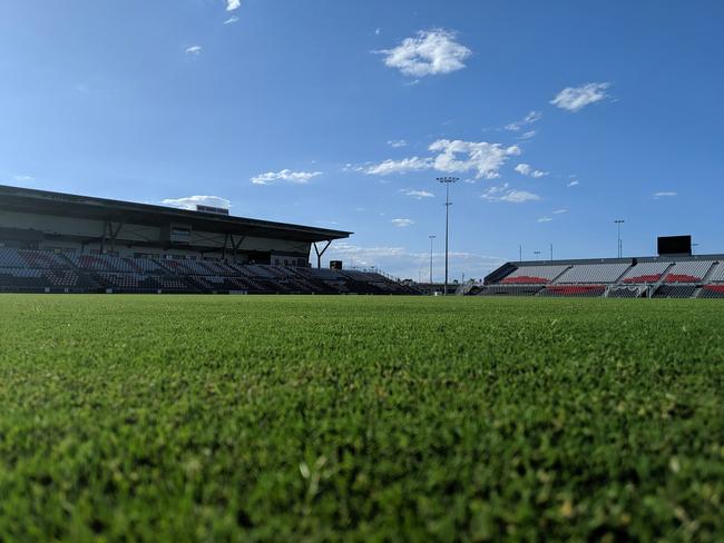 Dolphin Stadium has undergone a multimillion-dollar upgrade. Picture: Redcliffe Dolphins/Facebook