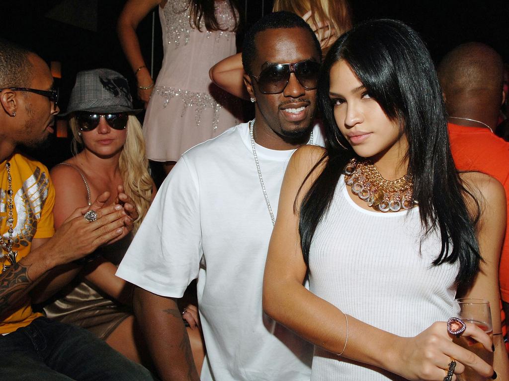 Sean Combs and Cassie Ventura at her 21st Birthday at Jet Nightclub at The Mirage Hotel and Casino in Las Vegas in 2007. (Photo by Denise Truscello/WireImage for Jet Nightclub)