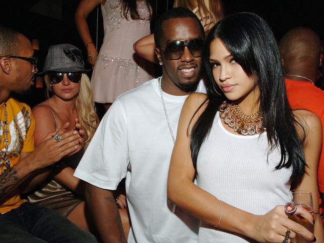 Sean Combs and Cassie Ventura at her 21st Birthday at Jet Nightclub at The Mirage Hotel and Casino in Las Vegas in 2007. (Photo by Denise Truscello/WireImage for Jet Nightclub)
