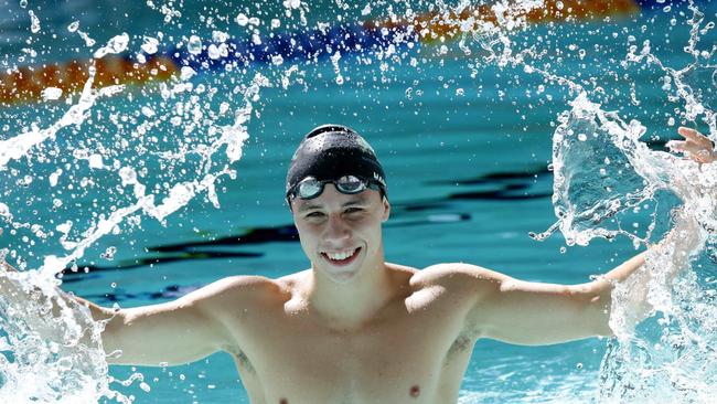 Quakers Hill’s Jacob Hansford is swimming for gold at Rio.