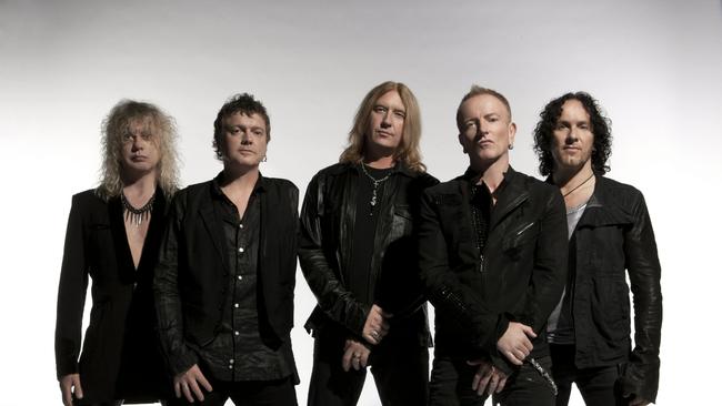 Def Leppard are playing Brisbane’s Suncorp Stadium.