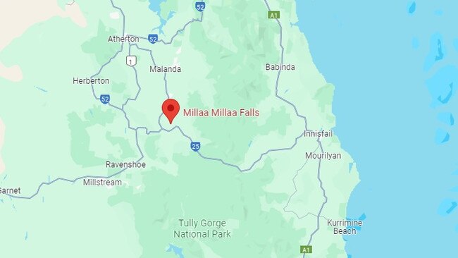 Millaa Millaa Falls, Queensland. Picture: Google Maps