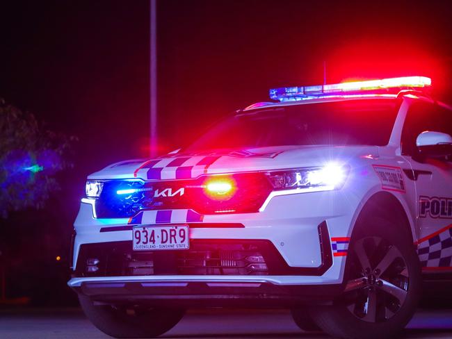 Police cars allegedly rammed by man evading arrest