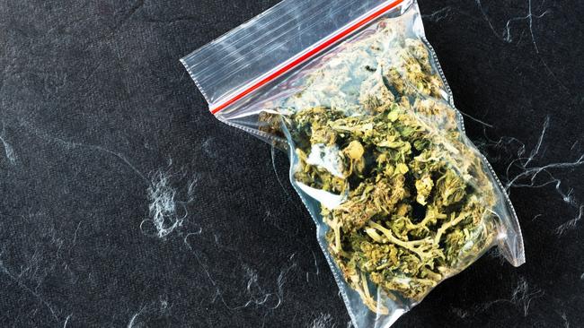 Around $3000 worth of cannabis was also found. Stock image: iStock 