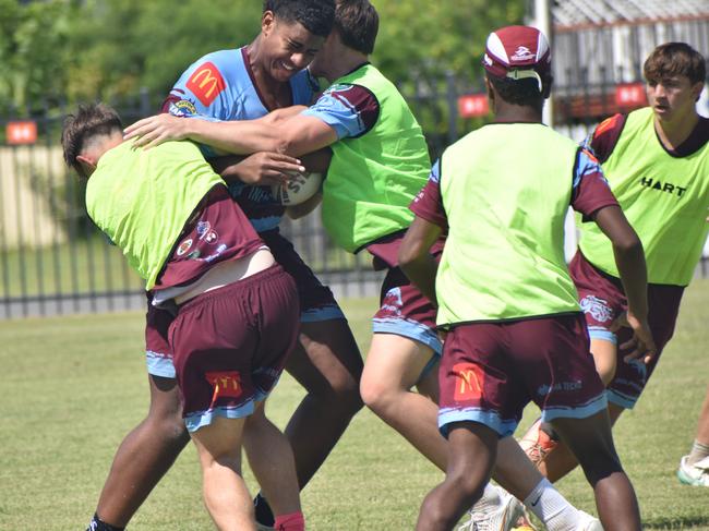 30 photos: Capras under-17 boys rip in as pre-season training resumes