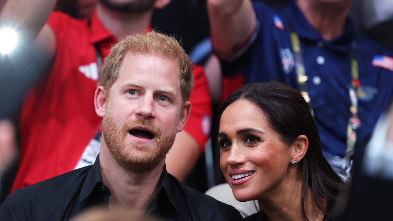 Prince Harry and Meghan Markle. Picture: Getty Images for the Invictus Games Foundation