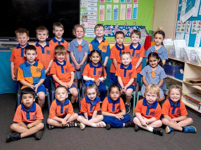 My First Year 2023: Gabbinbar State School Prep L students (names not in order) Othman, Sham, Heather, Elora, Oaka, Zahra, Sirat, Zae, Havana, Ashton, Lewis, Parisha, Elise, Kacae, Felix, Harry, Franklyn, Jayviahn and Daali. February 2023