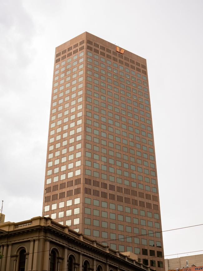 Westpac House is getting a new name. Photo: The Advertiser/ Morgan Sette.