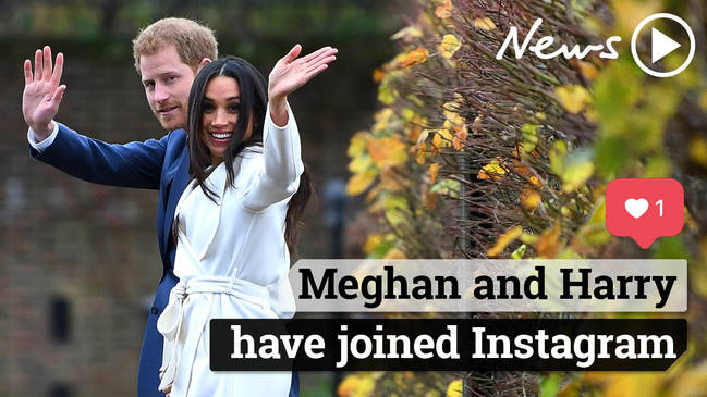 Meghan and Harry have joined Instagram