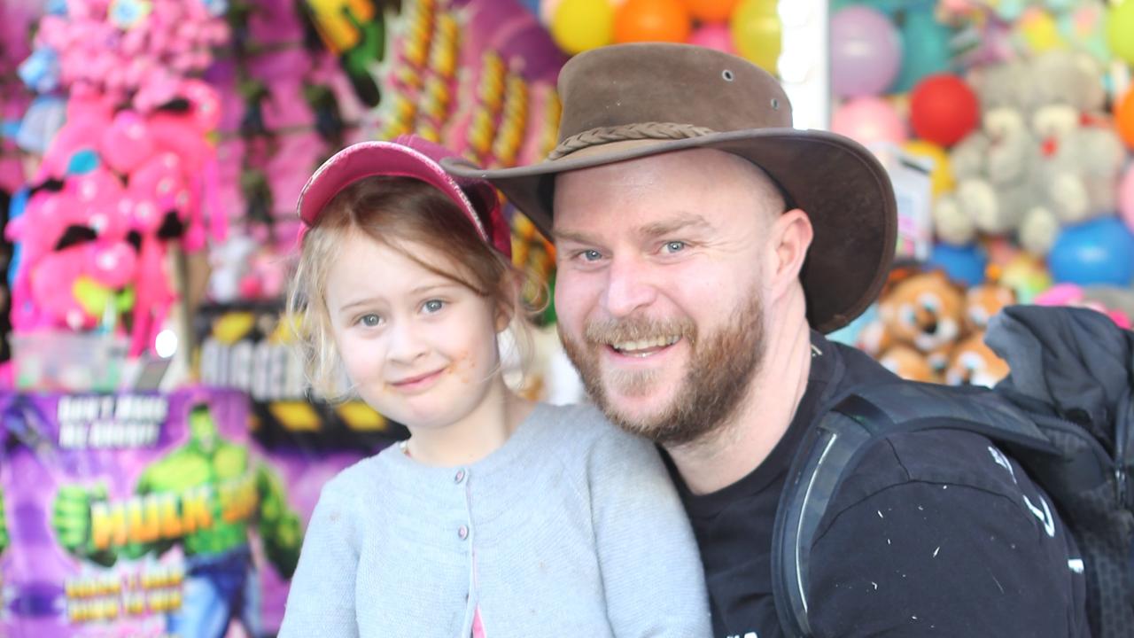 Ekka socials.(L-R) Chris and Thea Allen.9 August 2022 Bowen Hills Picture by Richard Gosling