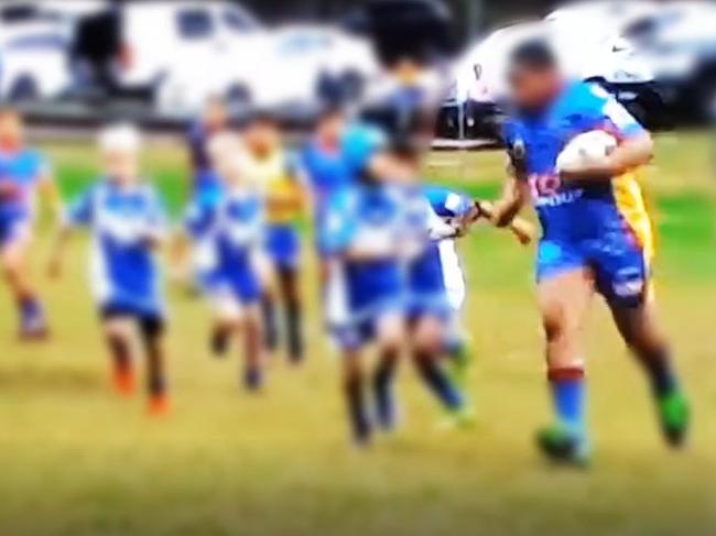 Canterbury Bulldogs junior is a gentle giant