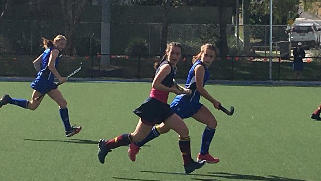 Action in the QGSSSA top of the table clash between BSHS and BGGS.