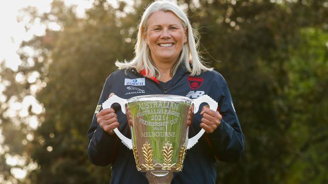 Current Melbourne president Kate Roffey. Picture: Getty Images