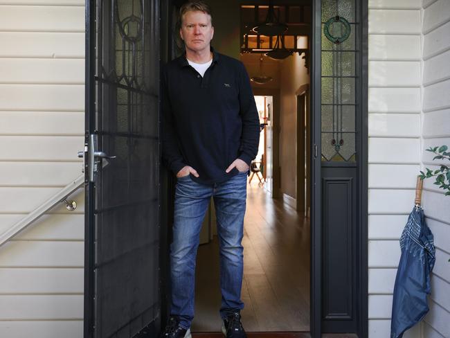 Peter Dickson and his family were terrorised during a home invasion. Picture: David Caird