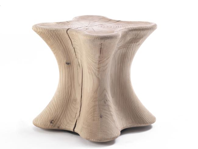 A stump seat, stool or side table.