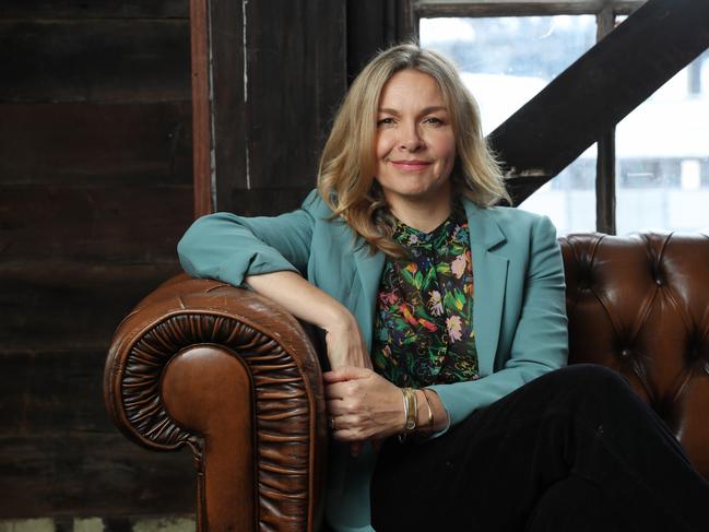 Actor Justine Clarke, who appears as Julia Gillard in Joanna Murray-Smith’s play. Picture: John Feder