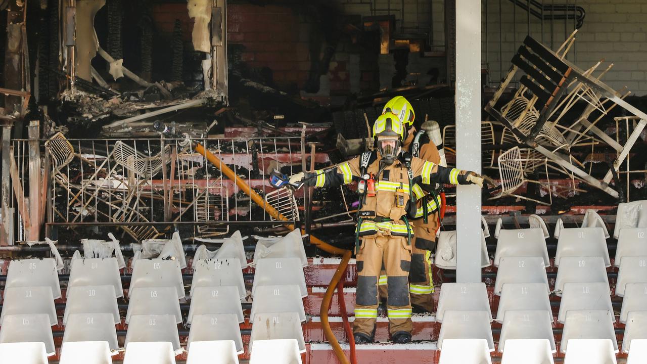 Suspicious fire breaks out at Caulfield racecourse