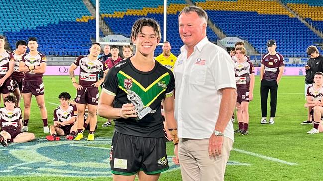 Helensvale Hornets Braydan Wong. Picture: Helensvale Hornets Facebook.