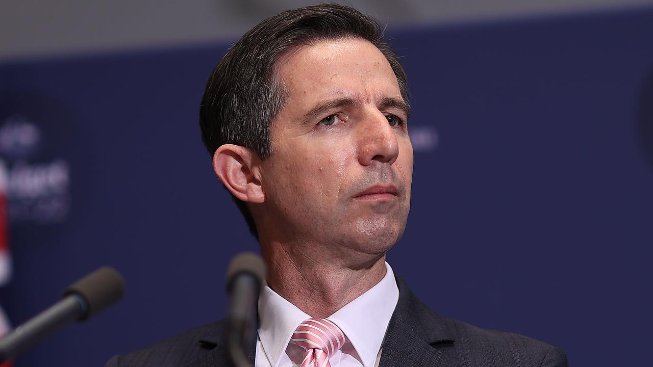 Simon Birmingham revealed the cost of lockdown to the federal government. Picture: NCA NewsWire / Gary Ramage