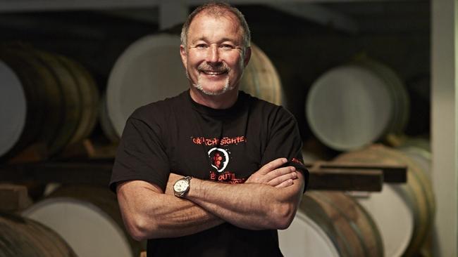 Seppeltsfield Barossa’s executive chairman Warren Randall says new technology will help deter counterfeit products. Picture: Supplied