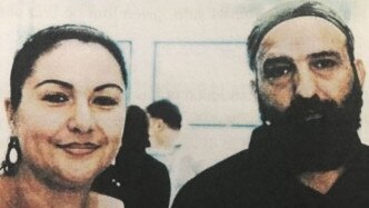 Amirah Droudis and Man Monis days before she carried out the frenzied stabbing murder of his first wife. Picture: NSW Supreme Court