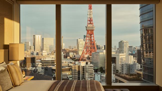 A Janu Tokyo suite.