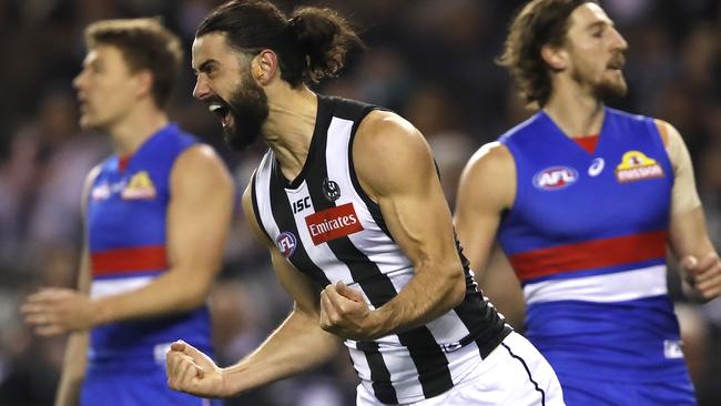 Brodie Grundy wants a seven-year deal. Picture: Getty