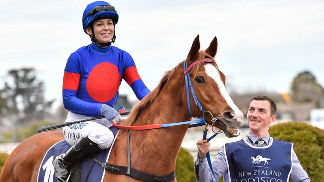 Single Gaze and regular rider Kathy O'Hara. Picture: Getty Images