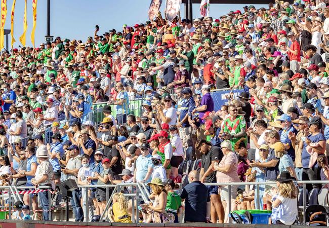 Bumper crowd at the Intrust Super Cup grand final. Picture: Richard Walker