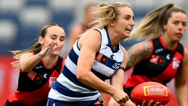 Amy McDonald on the move. Picture: Josh Chadwick/Getty Images