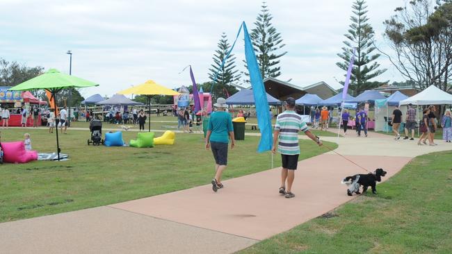 A 68-year-old man was arrested on Sunday following allegations he sexually touched a 19-year-old woman at a market at Coffs Harbour Jetty. ​