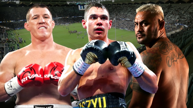 Paul Gallen, Tim Tszyu and Mark Hunt will all enter the ring at Bankwest Stadium in a blockbuster fight night.