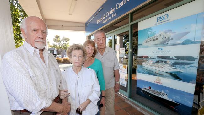 Alex Hosking, Valerie Hosking, Wendy Garner and Roger Garner are devastated. Picture Mike Batterham