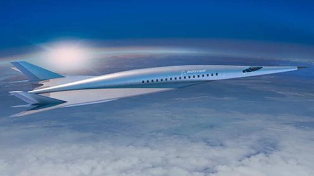 Boeing' hypersonic concept plane. Picture: Boeing