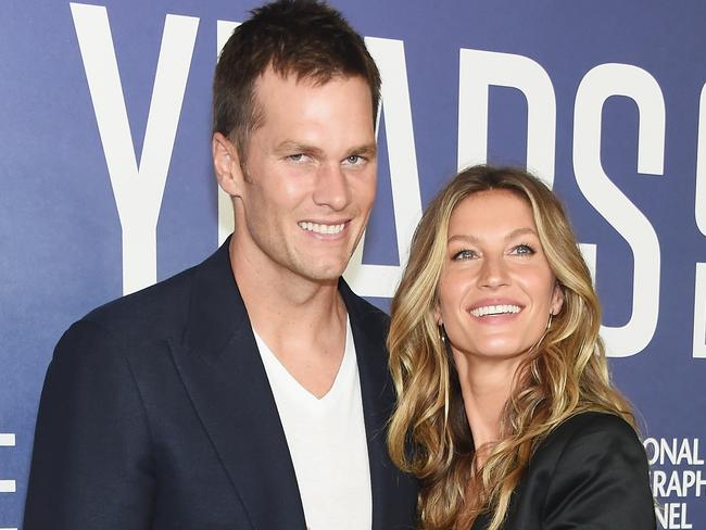 NEW YORK, NY - SEPTEMBER 21:  Professional Football player Tom Brady and wife, model Gisele Bundchen attend National Geographic's "Years Of Living Dangerously" new season world premiere at the American Museum of Natural History on September 21, 2016 in New York City.  (Photo by Michael Loccisano/Getty Images)