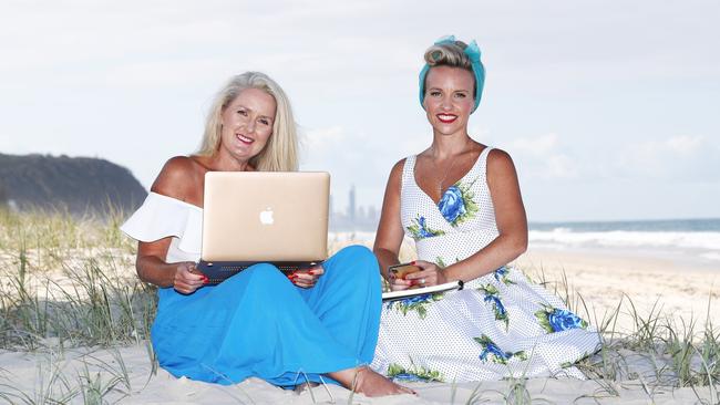 Lyn Paul has been the Gold Coast "Dating Angel" for almost a decade. She and her business partner Krystal Lea (right) coach women on how to date Photograph : Jason O'Brien