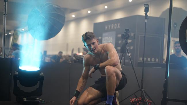 10000 athletes put their fitness to the test in a massive Hyrox competition this weekend (14-15 Dec) at Melbourne Exhibition and Convention Centre. Picture Valeriu Campan