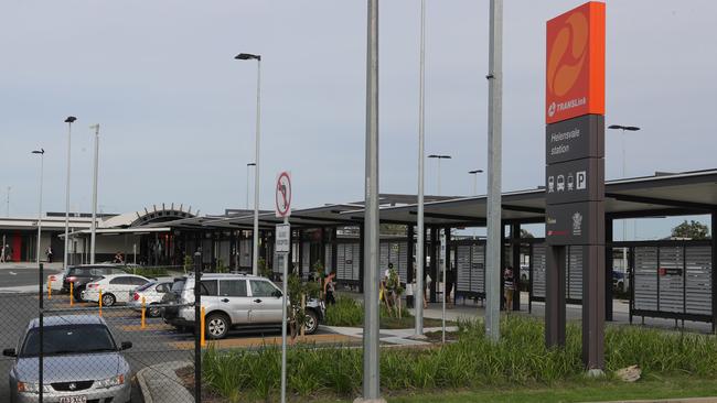 Helensvale train station has been the scene of a number of incidents in recent weeks. Picture: Glenn Hampson