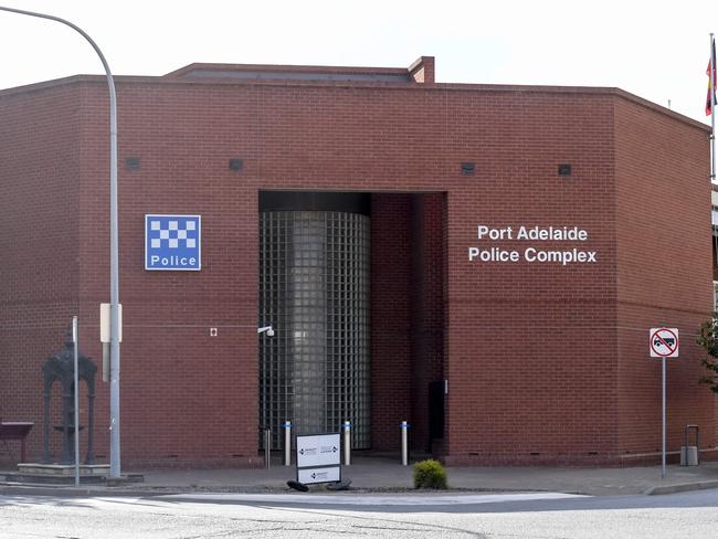 Tuesday January 09 2024Police officer death at Port Adelaide Police station. Exterior.Picture: Roy VanDerVegt